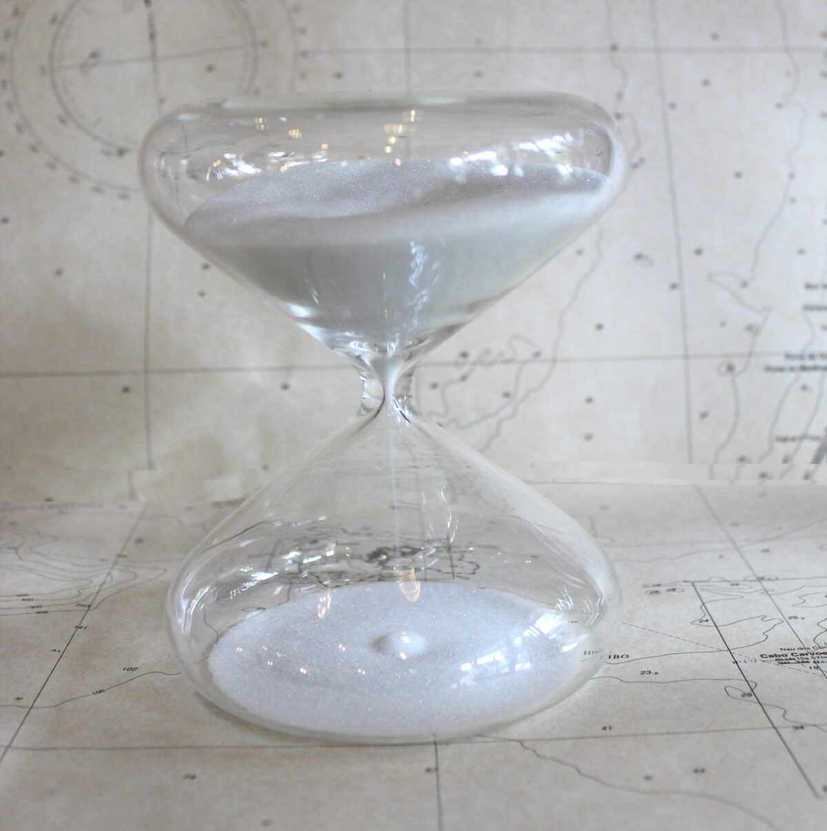 Ampulheta de vidro 30 minutos